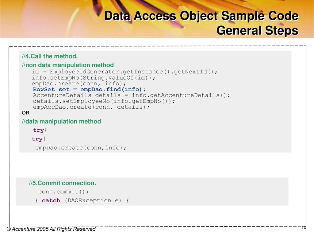 ATS Application Programming: Java Programming - ppt download