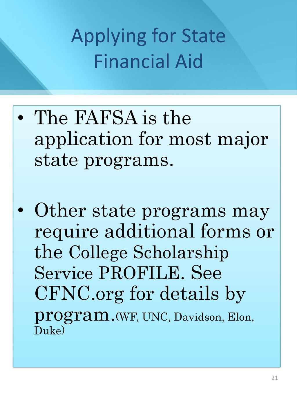 All About the College Applications Process… - ppt download