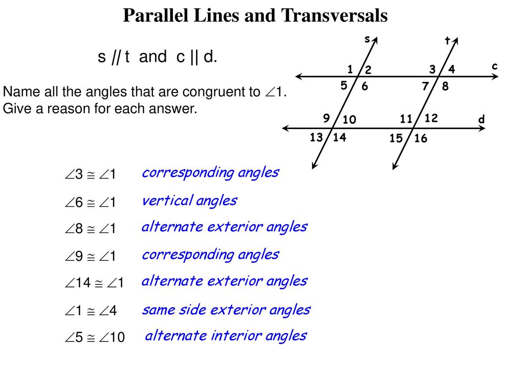 Lesson 2 6 Parallel Lines Cut By A Transversal Ppt Download lesson-2-6-parallel-lines-cut-by-a-transversal-ppt-download