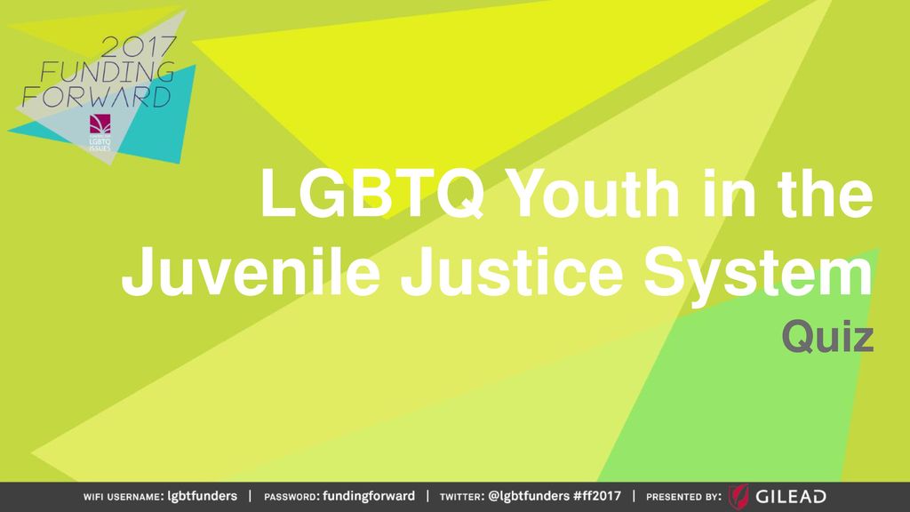 LGBTQ Youth in the Juvenile Justice System Quiz