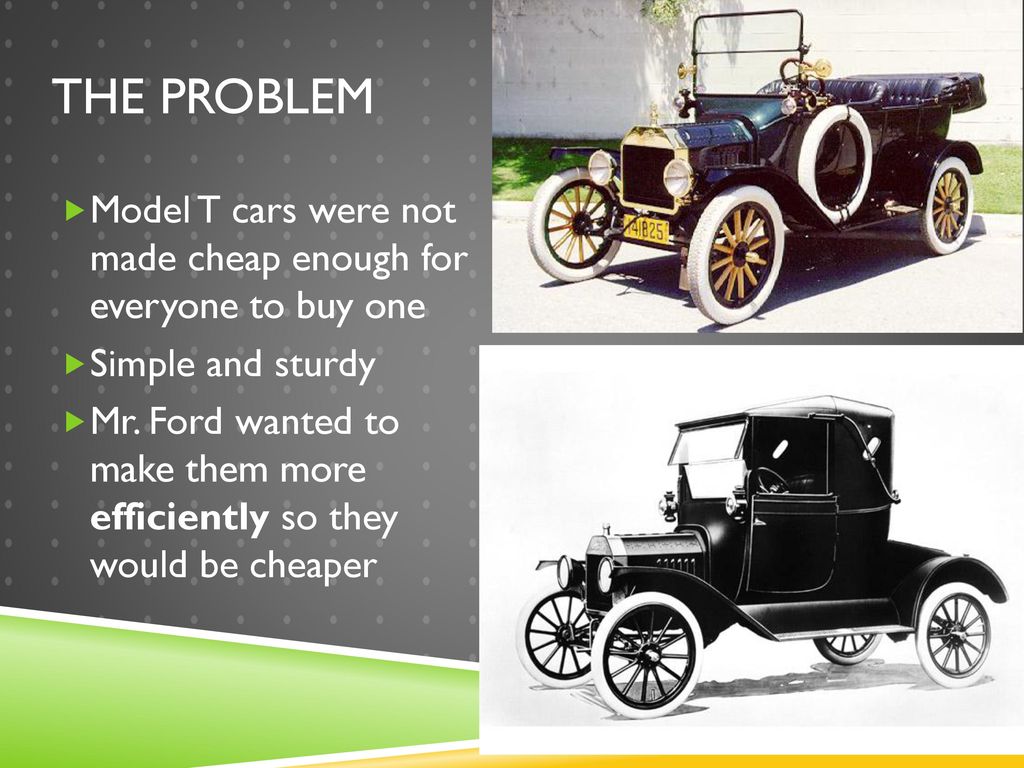 Henry Ford and the Assembly Line - ppt download