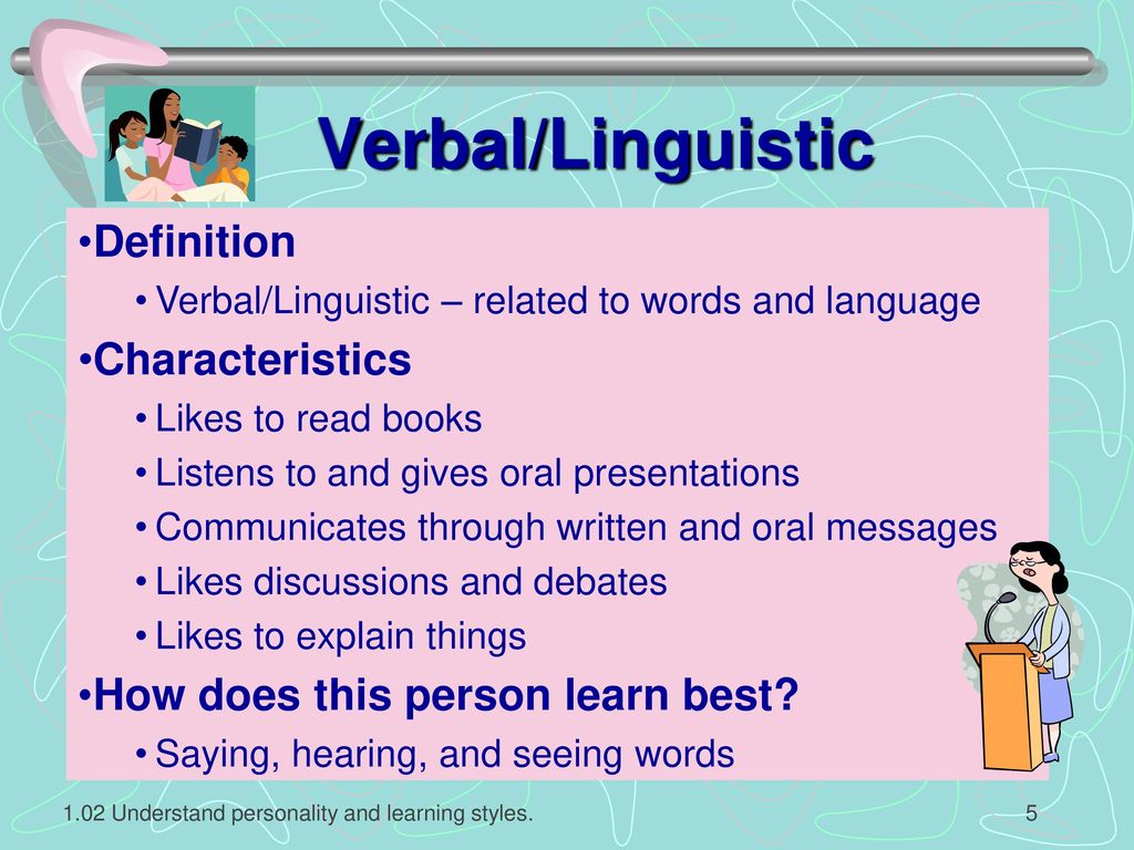 concept of verbal learning