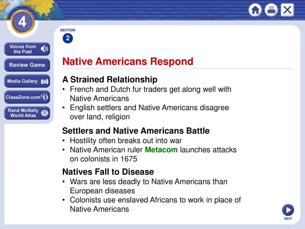 Native Americans Respond