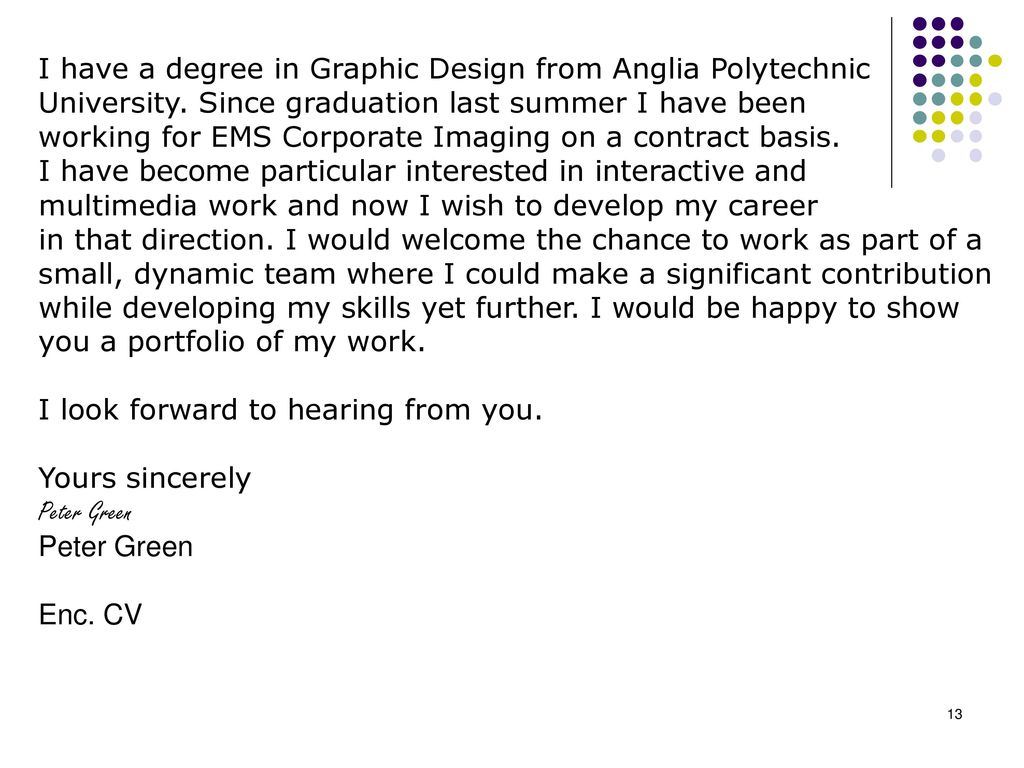 I have a degree in Graphic Design from Anglia Polytechnic University