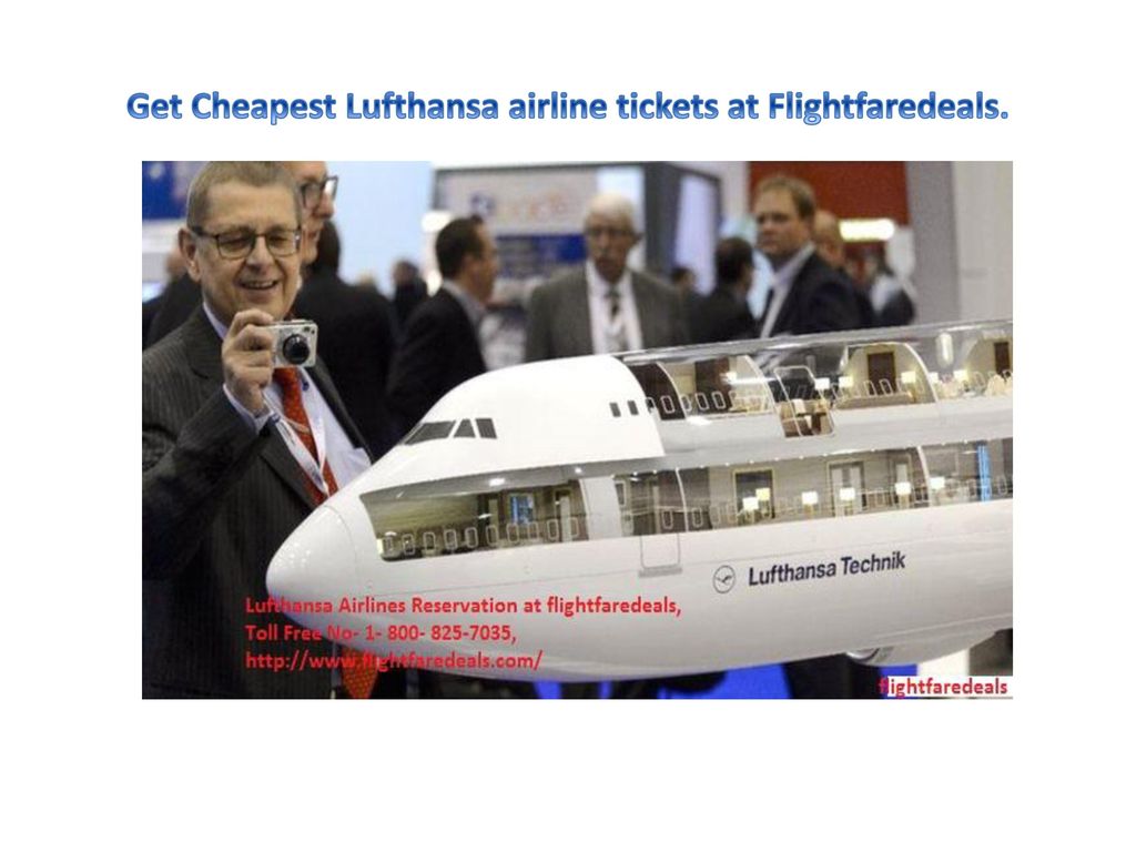 Get Cheapest Lufthansa airline tickets at Flightfaredeals.
