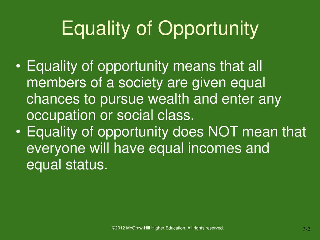 Education and Equality of Opportunity - ppt download