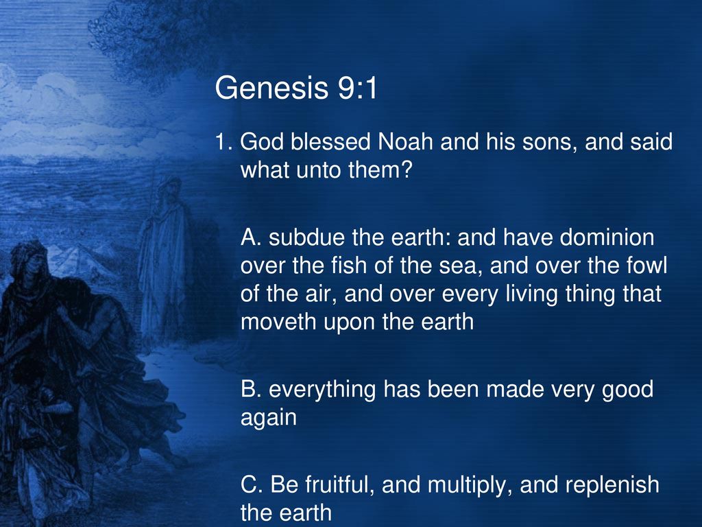 Genesis Chapter Nine Questions - ppt download