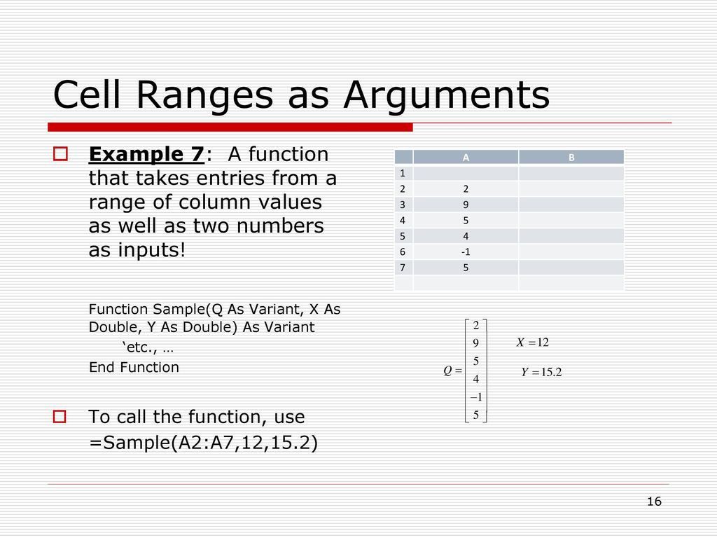 Advanced excel topics arrays ppt download