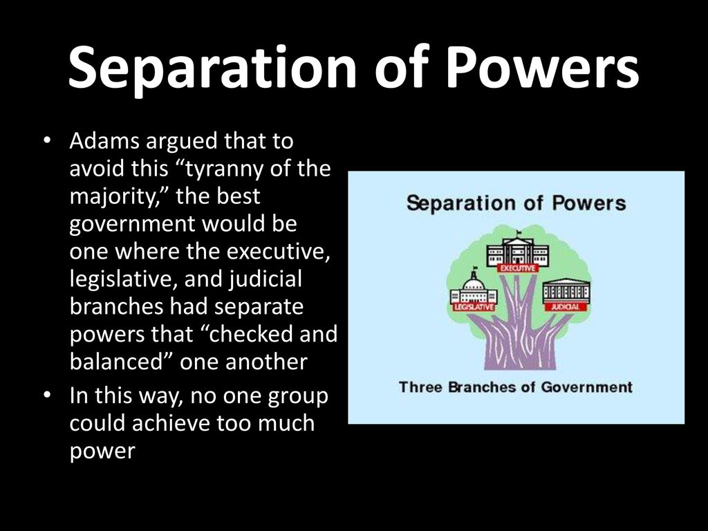 A New America Ppt Download   Separation Of Powers 