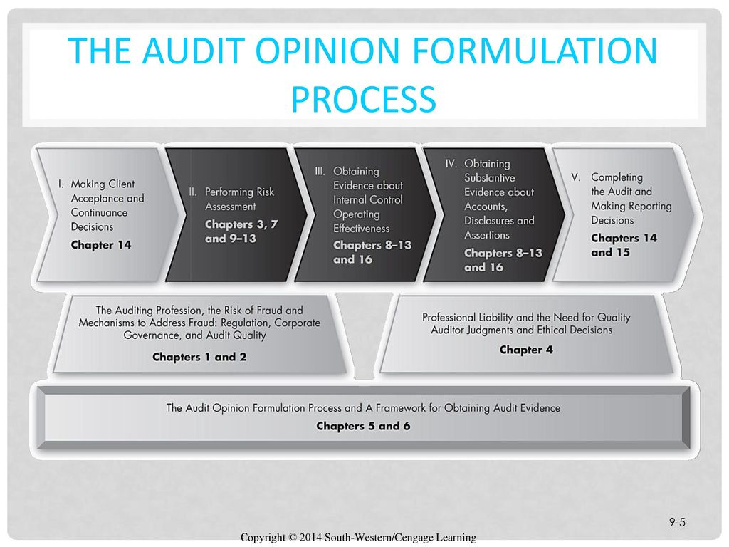 THE AUDIT OPINION FORMULATION PROCESS