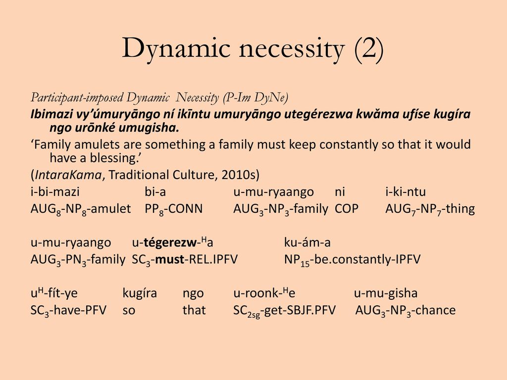 Modal Devices In Kirundi A Corpus Driven Approach Ppt Download