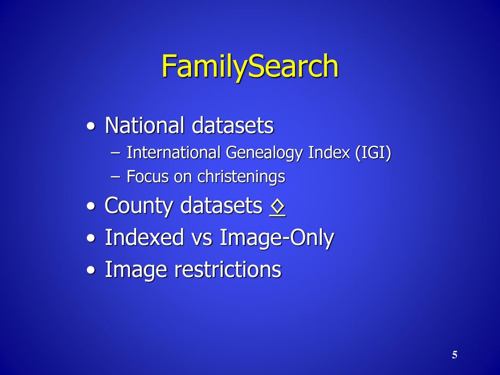 igi family search