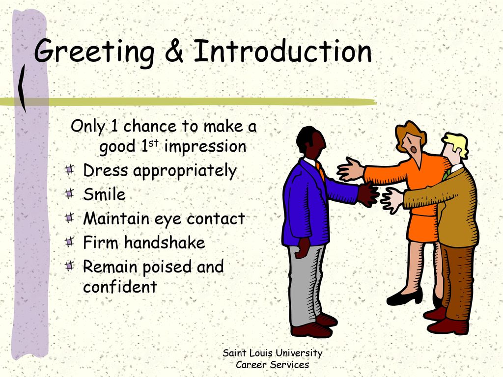 Greeting & Introduction
