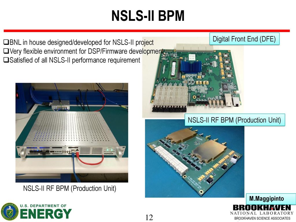 NSLS-II BPM Digital Front End (DFE)