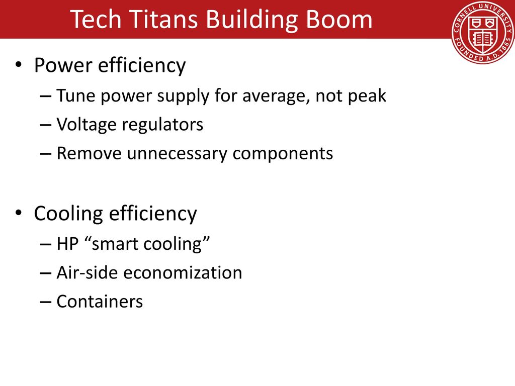 Tech Titans Building Boom