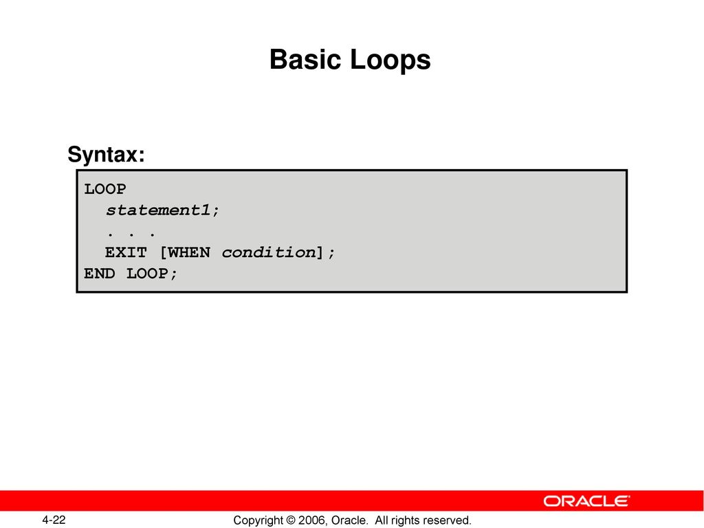 Exit when. Go loops. Go loops syntax.