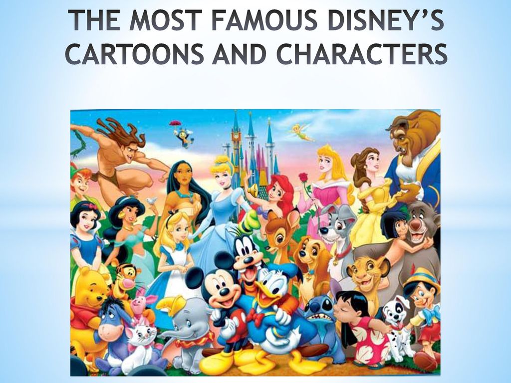 most famous disney characters