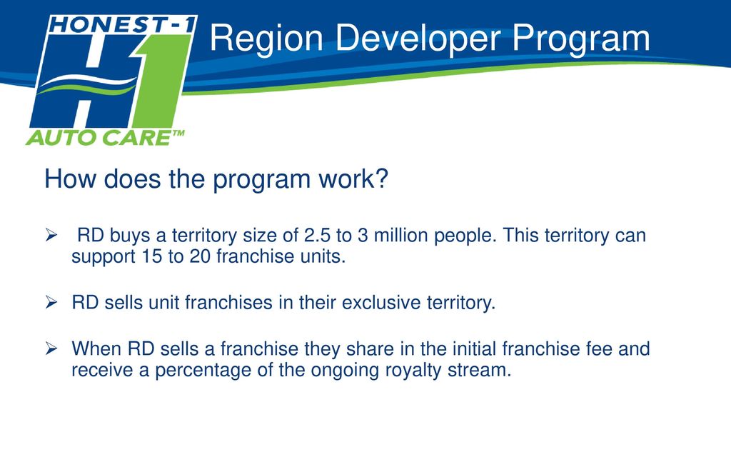 Region Developer Program
