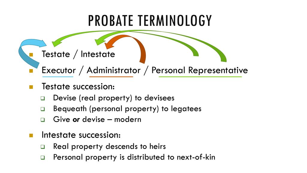 Welcome To Trusts & Estates - Ppt Download