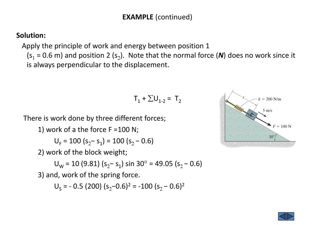 Calculate The Work Of A Force Ppt Download
