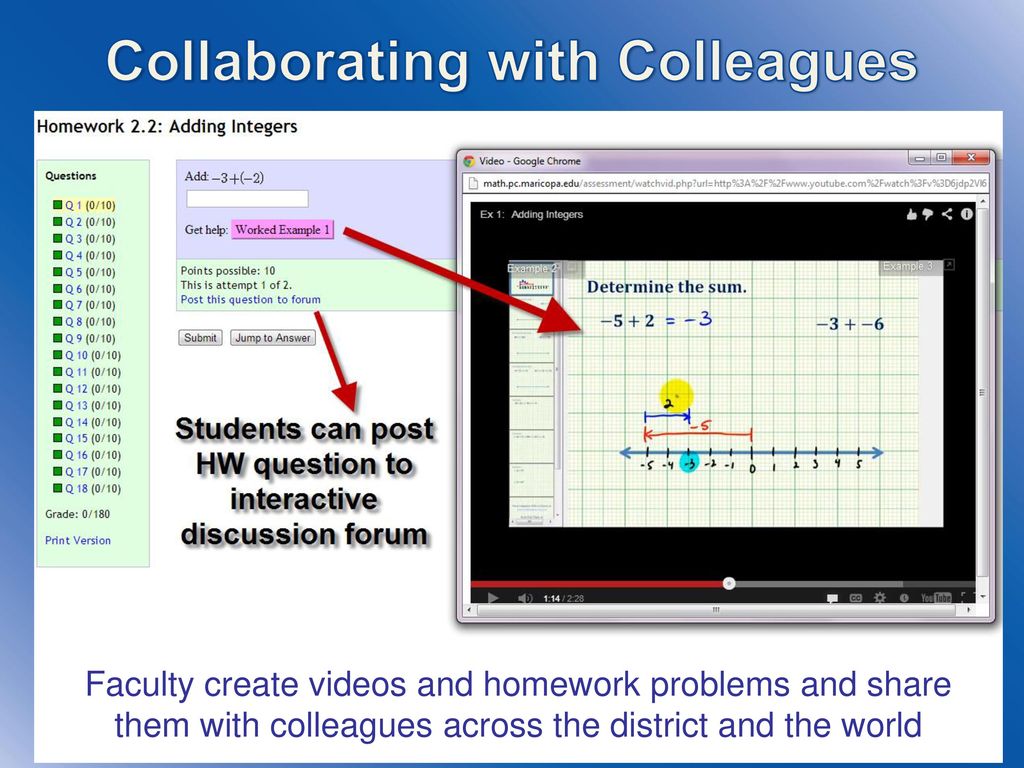 Collaborating with Colleagues