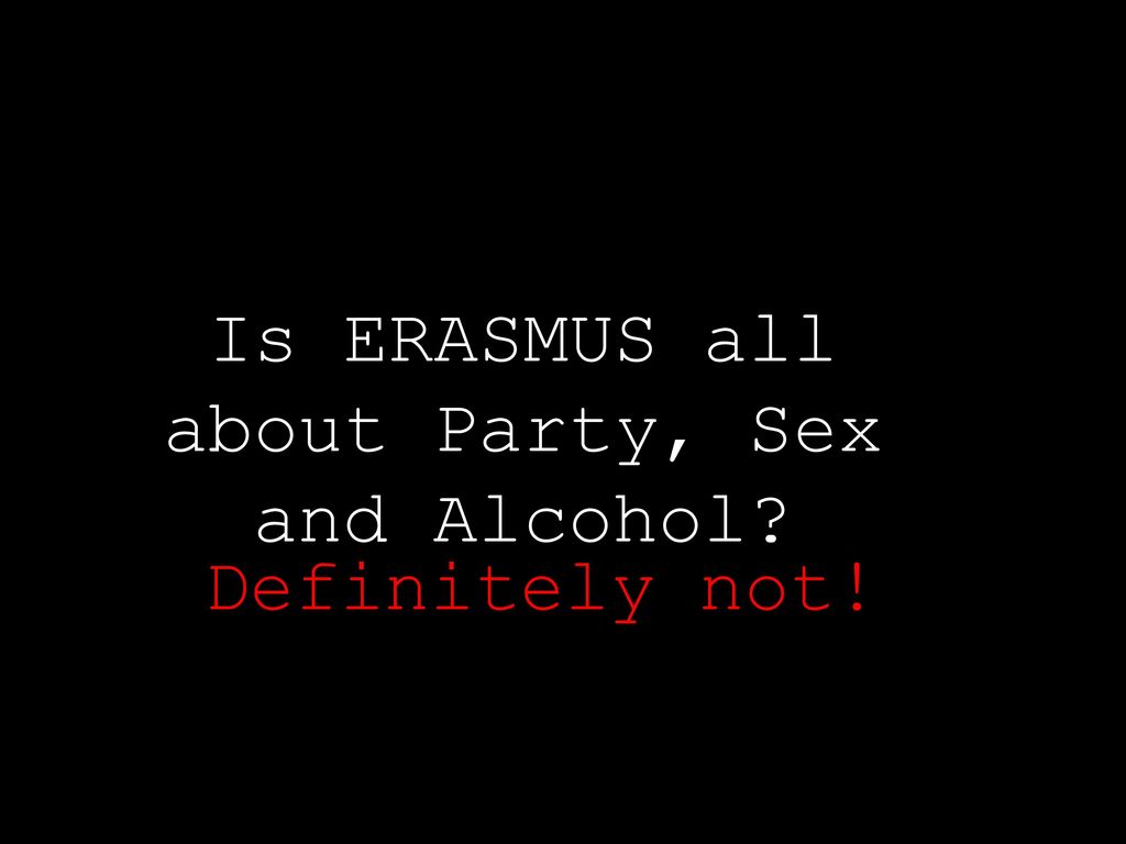 Erasmus sex