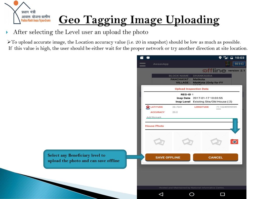 Geo Tagging Image Uploading