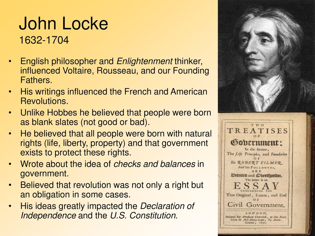 john locke during the american revolution