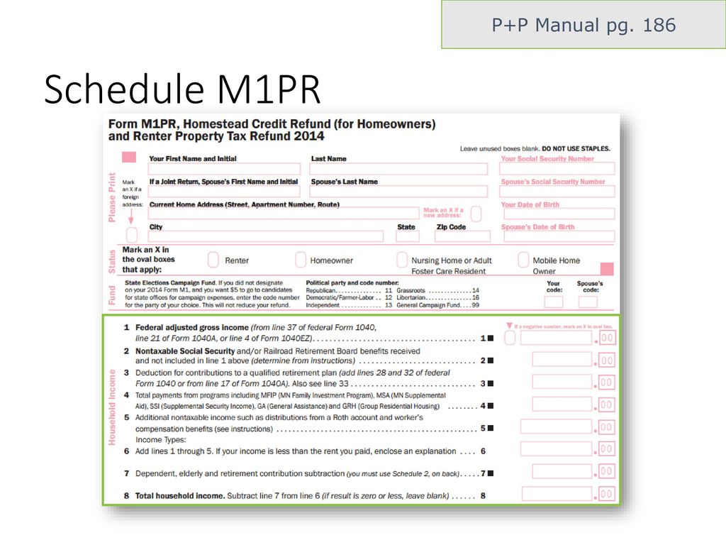 Basic c Minnesota and Property Tax Returns tax year ppt download