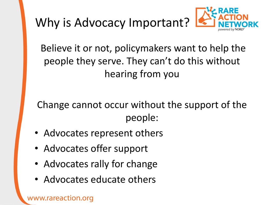 Toolkit #2: Why Should I Become An Advocate? - ppt download