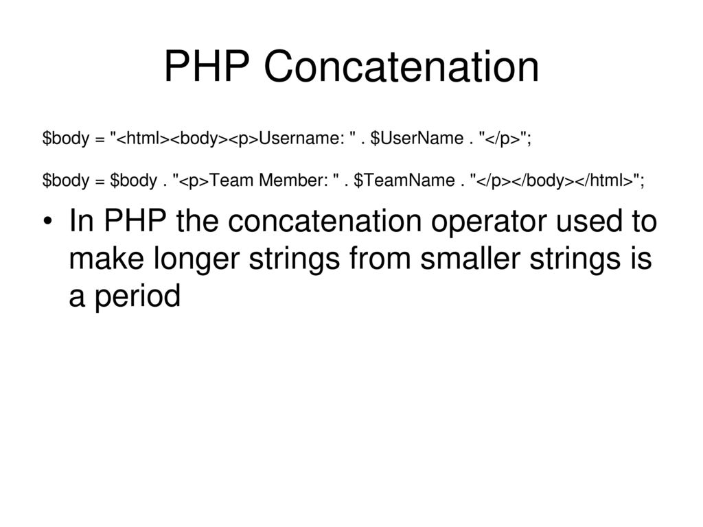 A little PHP. - ppt download