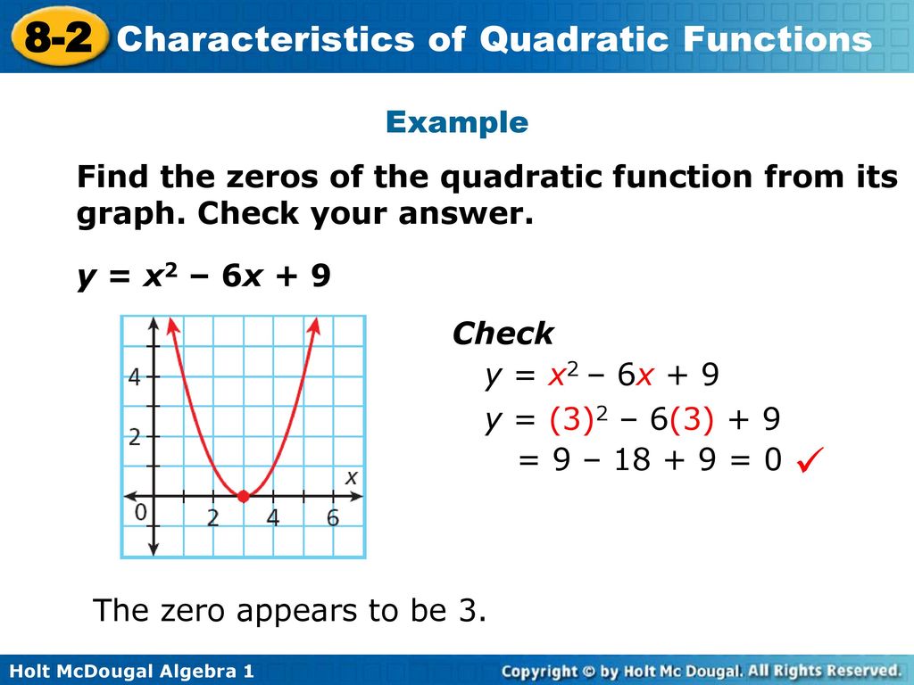 200-20 Characteristics of Quadratic Functions Warm Up Lesson With Regard To Characteristics Of Quadratic Functions Worksheet