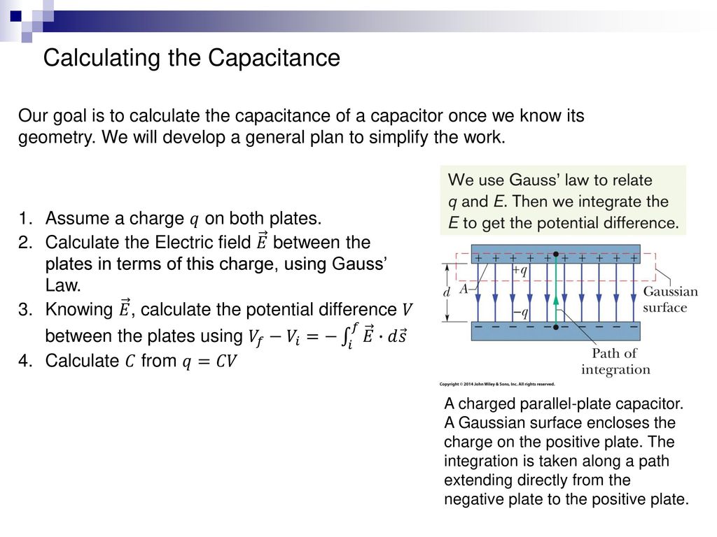 Capacitance Chapter Ppt Download