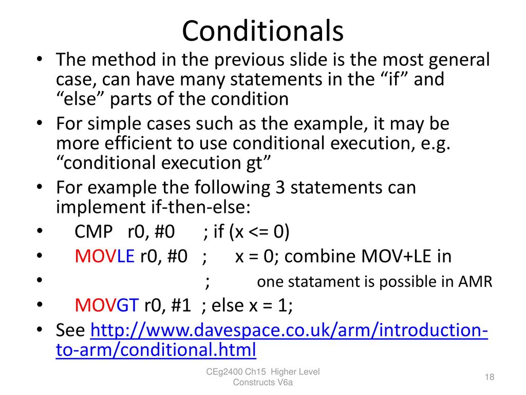 Chapter 15: Higher Level Constructs - ppt download