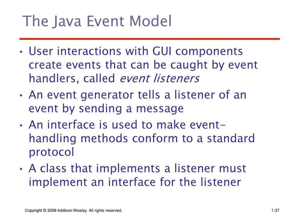 Exception Handling and Event Handling - ppt download