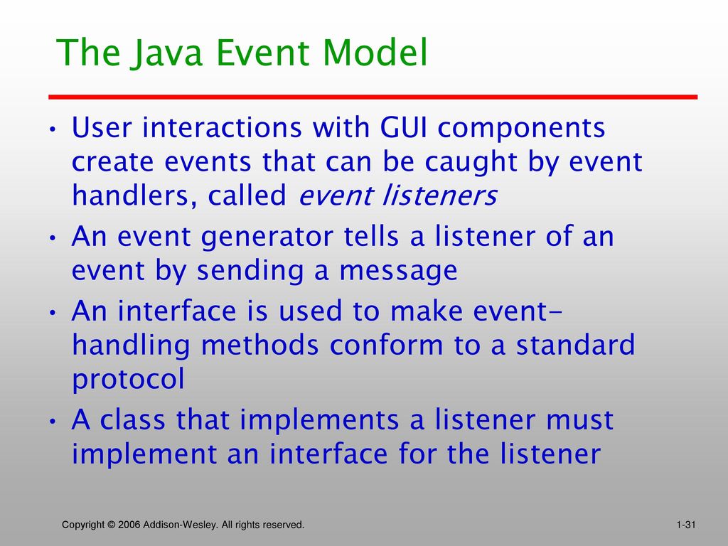 Exception Handling and Event Handling - ppt download