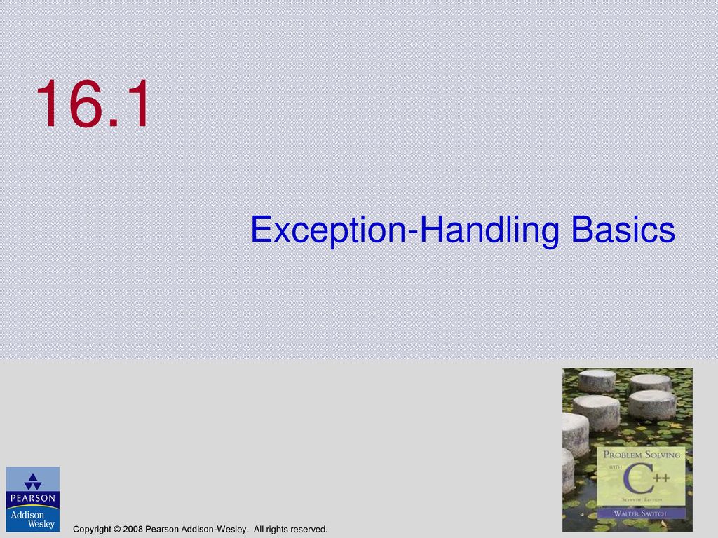 CHAPTER 5 EXCEPTION HANDLING - ppt download