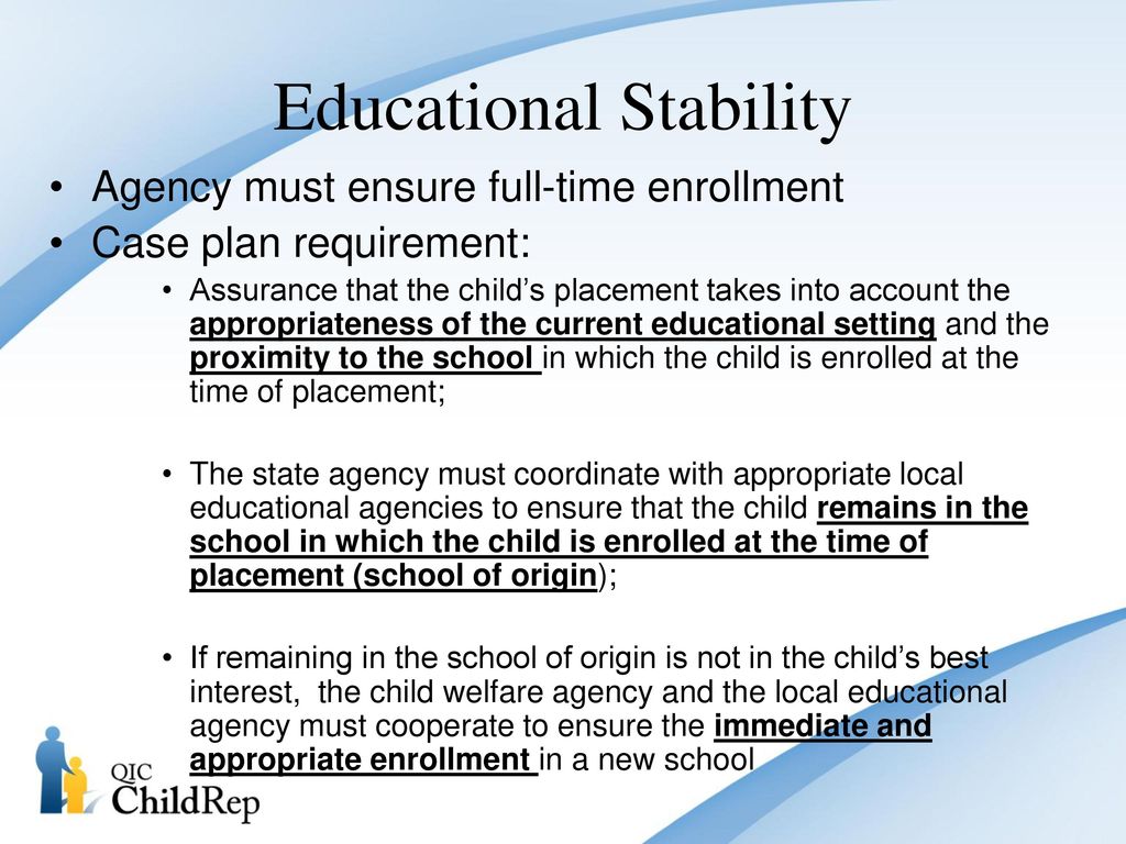 Educational Stability
