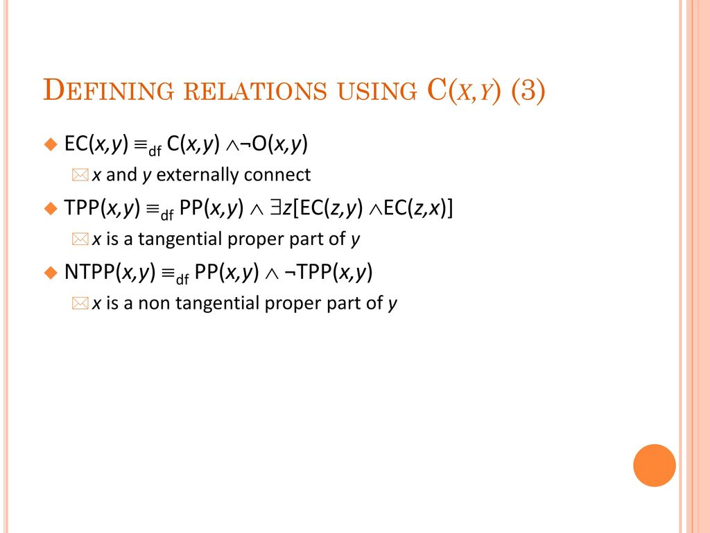 Qualitative Spatial Reasoning Ppt Download