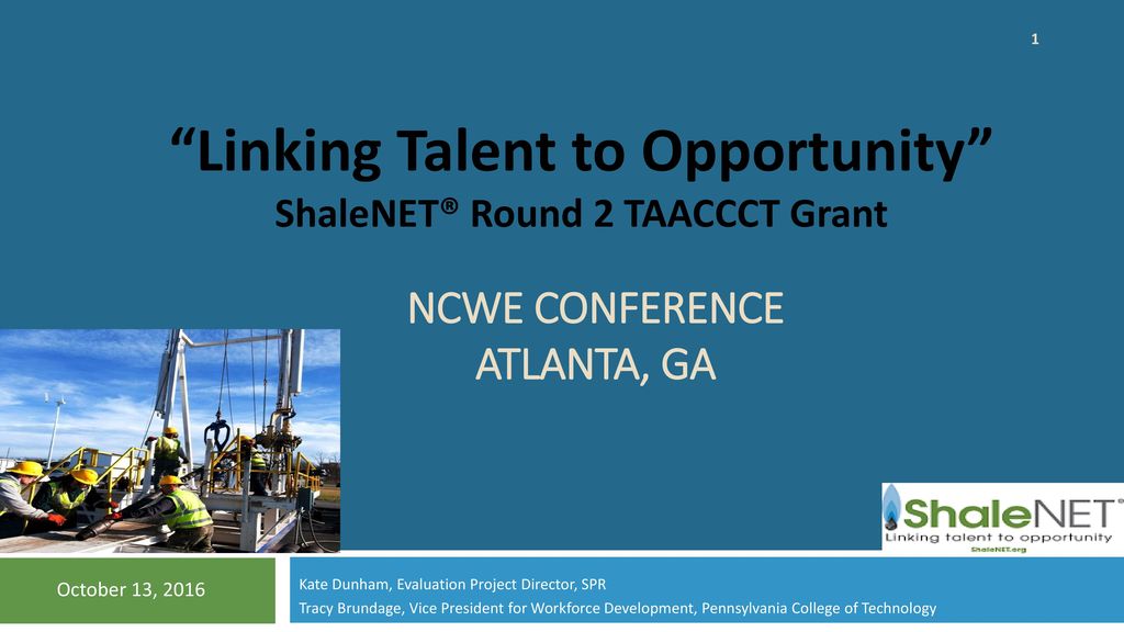 NCWE Conference Atlanta, GA ppt download