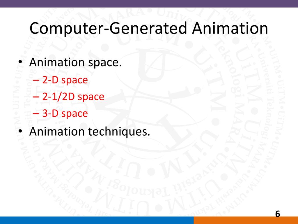 Computer-Generated Animation