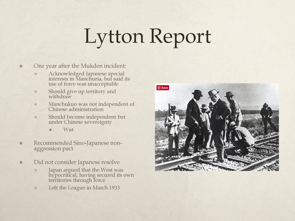 Реферат: Lytton Commishon Essay Research Paper Lytton CommissionWe