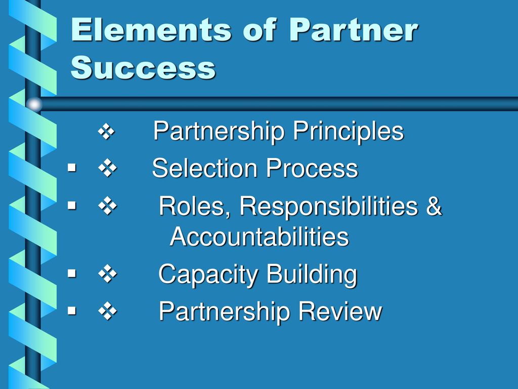 Approaches to Partnership - ppt download