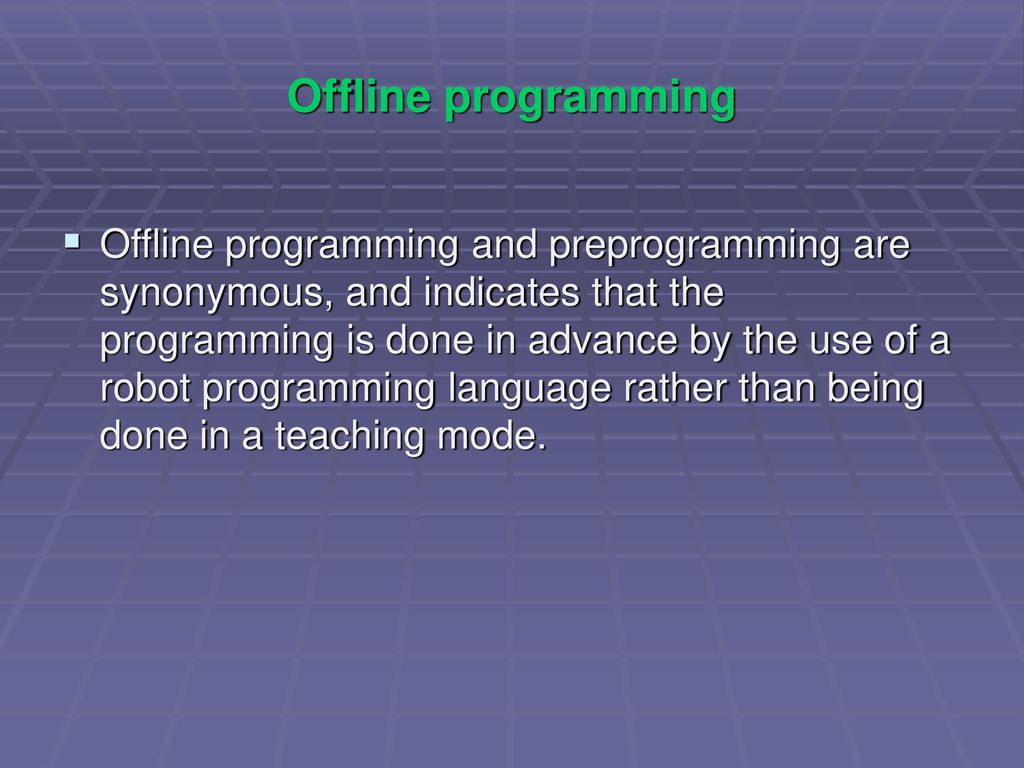 Robot Programming. - ppt download