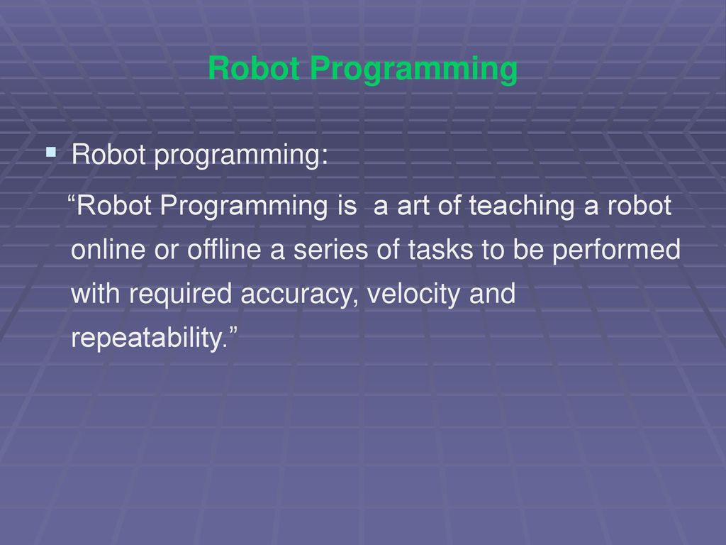 Robot - ppt
