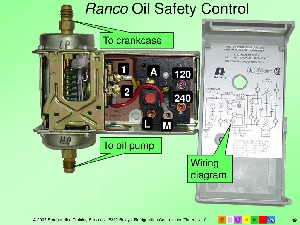 Ranco Pressure Switch Wiring Diagram