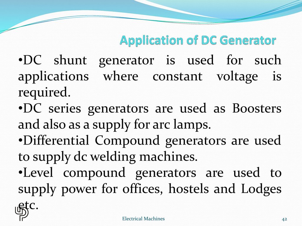 CHAPTER 2 DC GENERATOR Electrical Machines. - ppt download