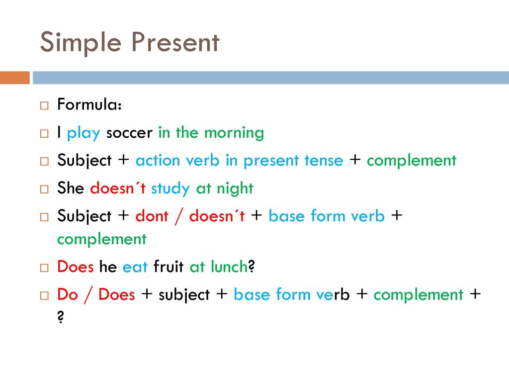 Simple Present Simple Past Present Continuous Past Continuous Present Perfect And Present Perfect Continuous Dominic Ciaralli Ppt Download