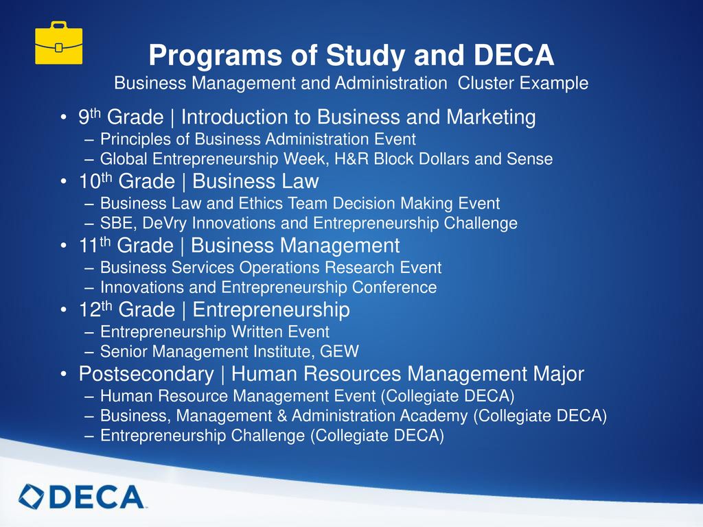 Deca Business Operations Research Event 2025