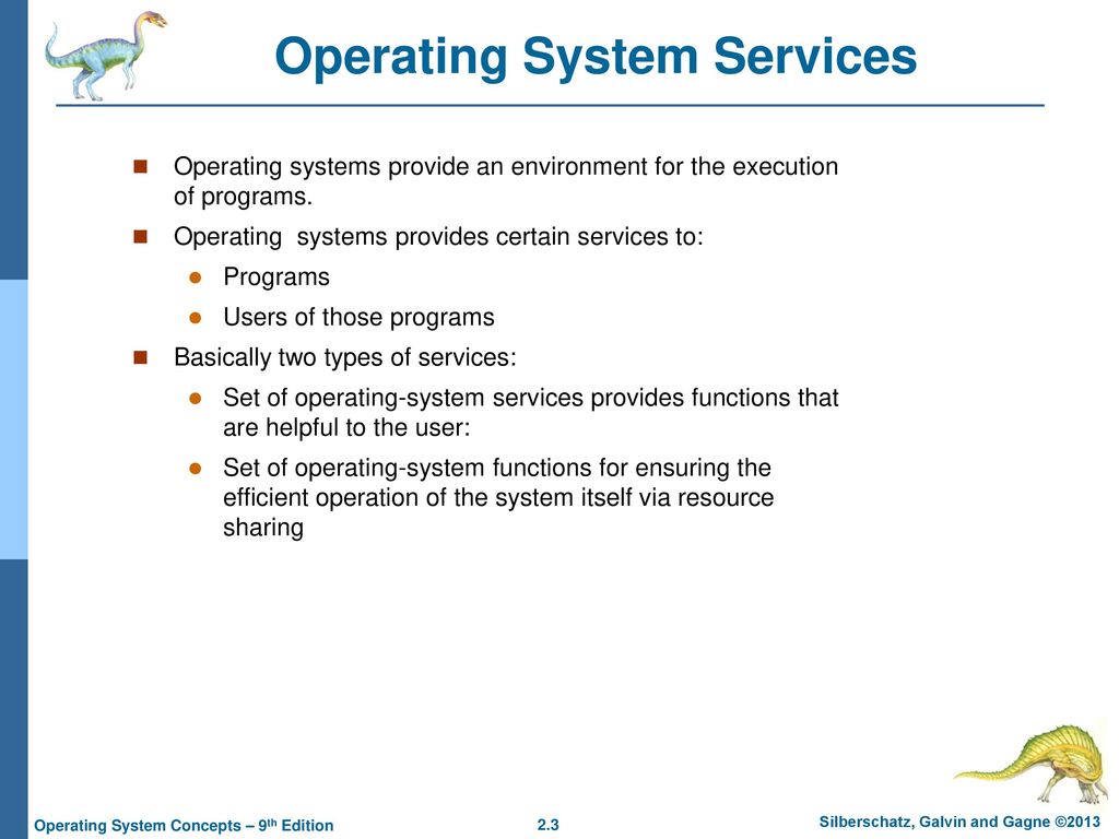 Chapter 2: Operating-system Structures - Ppt Download